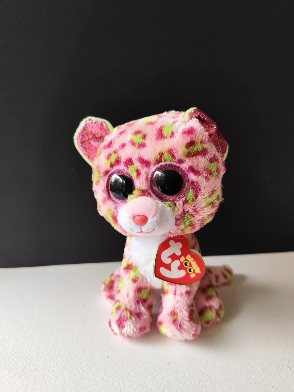 4/$50⭐️TY Beanie Boo Lainey the Leopard Plush Stuffed Toy 6"